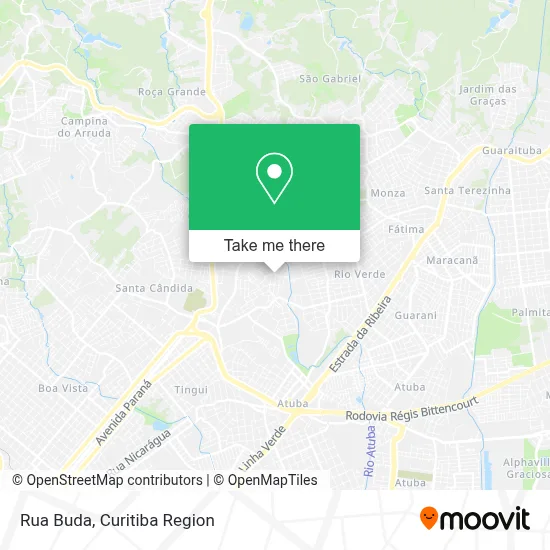 Rua Buda map