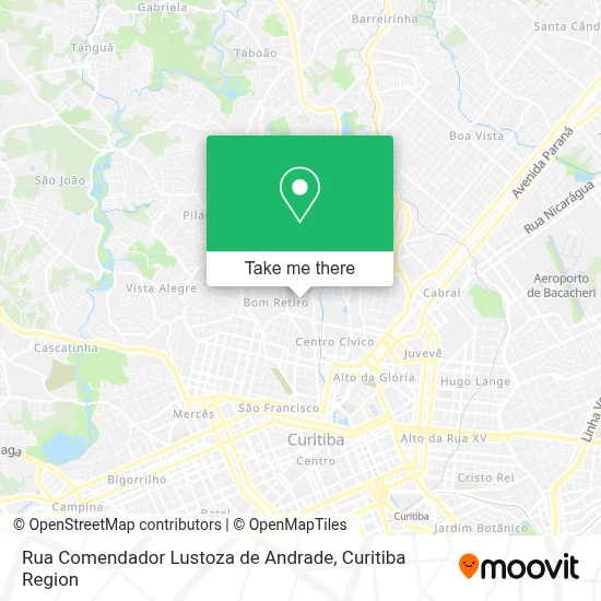 Rua Comendador Lustoza de Andrade map