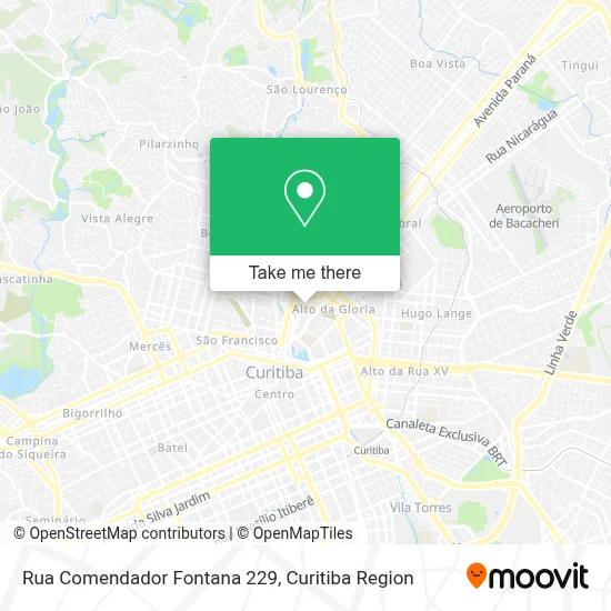 Rua Comendador Fontana 229 map