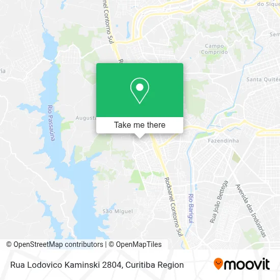 Rua Lodovico Kaminski 2804 map