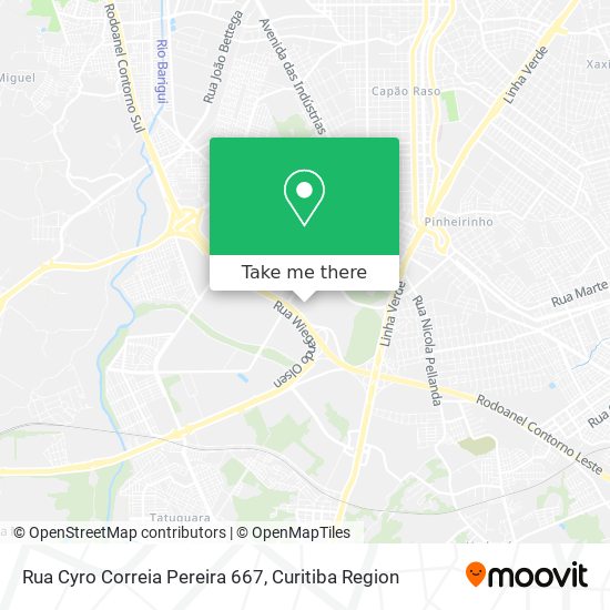 Rua Cyro Correia Pereira 667 map