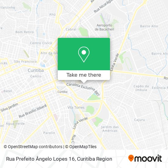 Mapa Rua Prefeito Ângelo Lopes 16