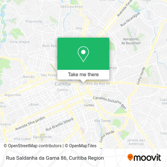 Rua Saldanha da Gama 86 map
