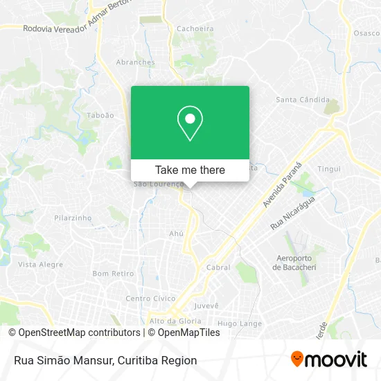 Rua Simão Mansur map