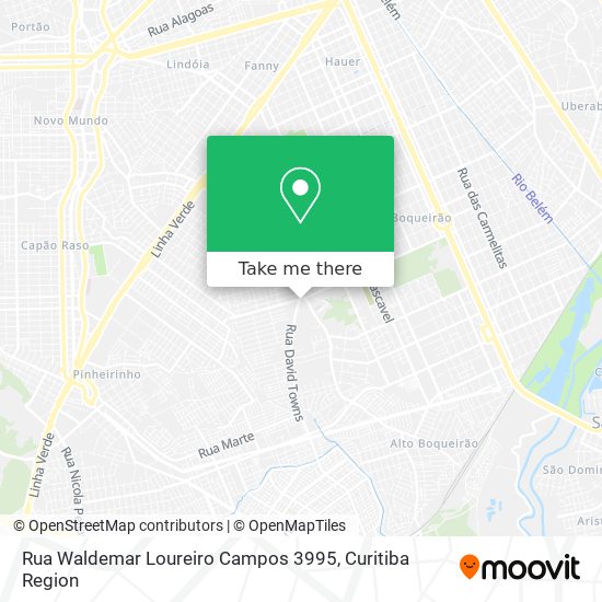 Rua Waldemar Loureiro Campos 3995 map