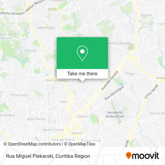 Rua Miguel Piekarski map