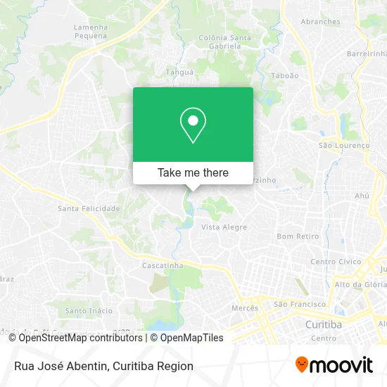 Rua José Abentin map