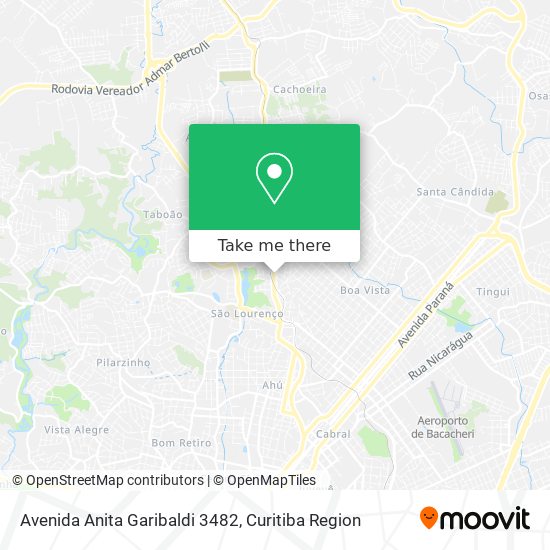 Avenida Anita Garibaldi 3482 map