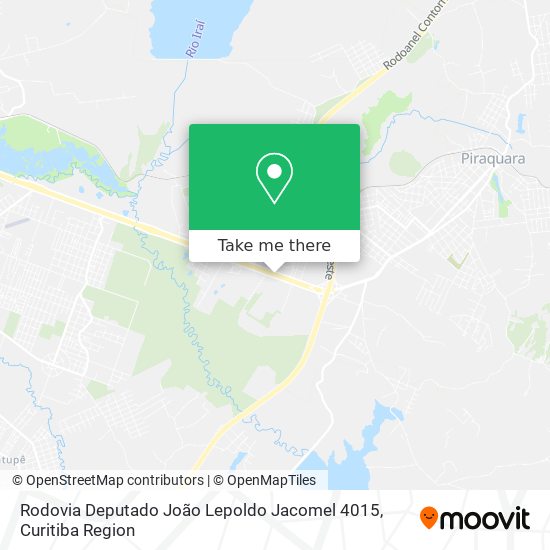 Rodovia Deputado João Lepoldo Jacomel 4015 map