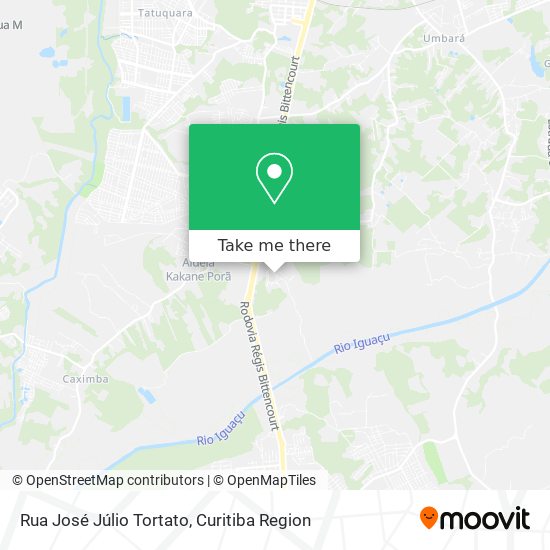 Rua José Júlio Tortato map
