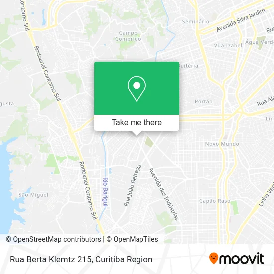 Rua Berta Klemtz 215 map