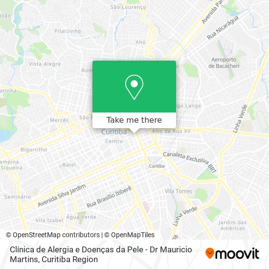 Clínica de Alergia e Doenças da Pele - Dr Mauricio Martins map