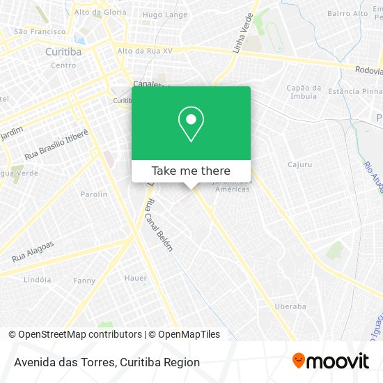 Avenida das Torres map