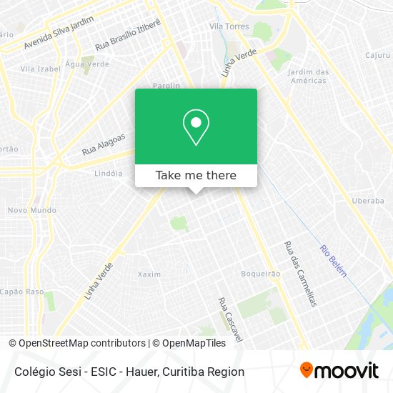 Colégio Sesi - ESIC - Hauer map
