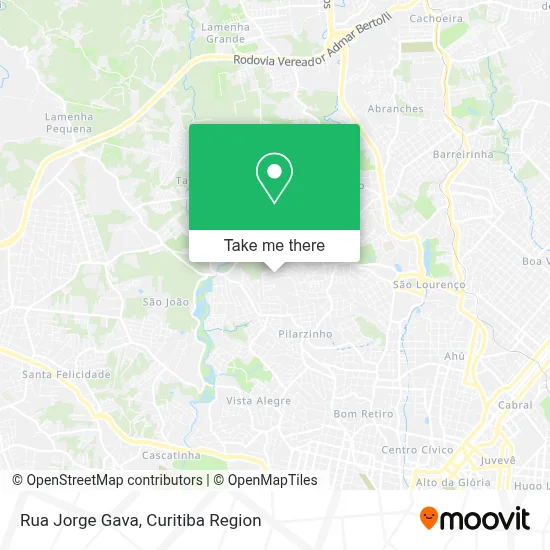 Rua Jorge Gava map