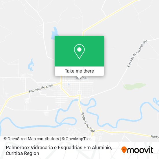 Palmerbox Vidracaria e Esquadrias Em Aluminio map