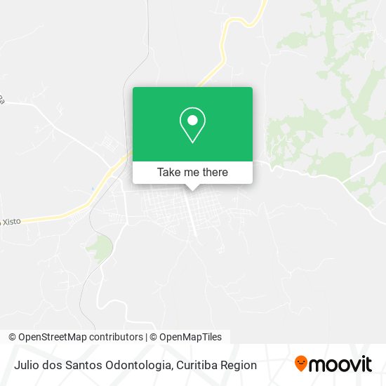 Mapa Julio dos Santos Odontologia