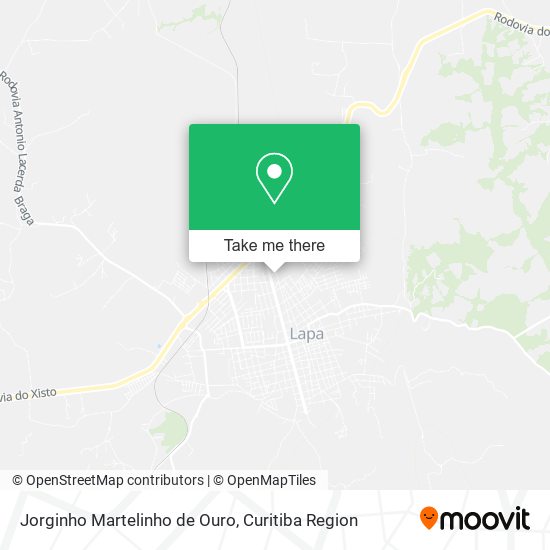 Mapa Jorginho Martelinho de Ouro