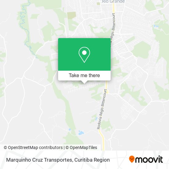 Marquinho Cruz Transportes map