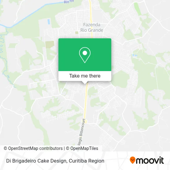Di Brigadeiro Cake Design map