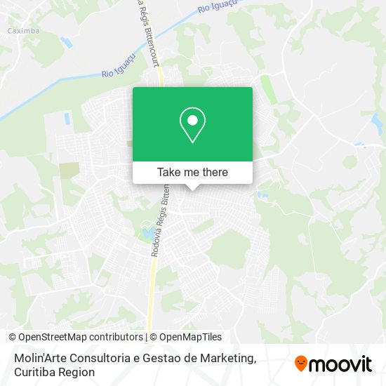 Mapa Molin'Arte Consultoria e Gestao de Marketing