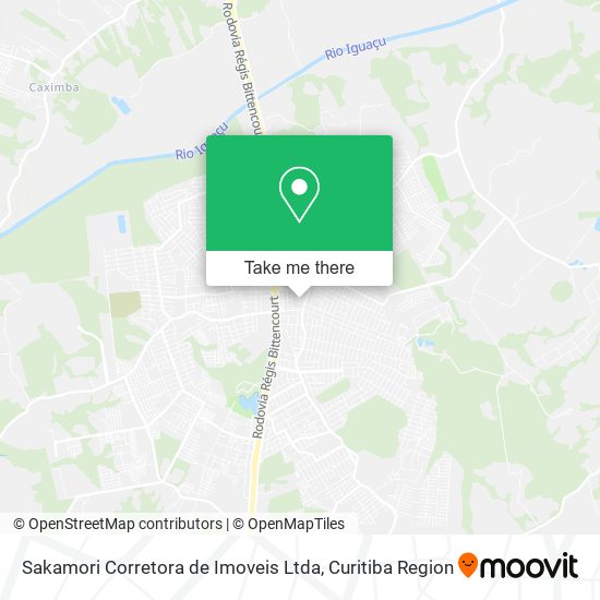 Sakamori Corretora de Imoveis Ltda map