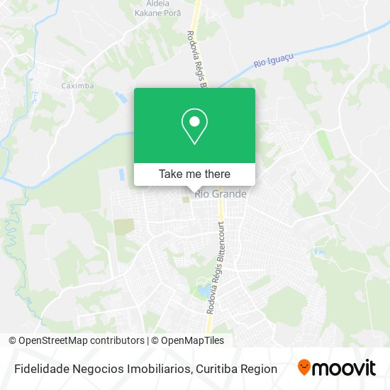 Mapa Fidelidade Negocios Imobiliarios