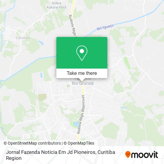 Jornal Fazenda Notícia Em Jd Pioneiros map