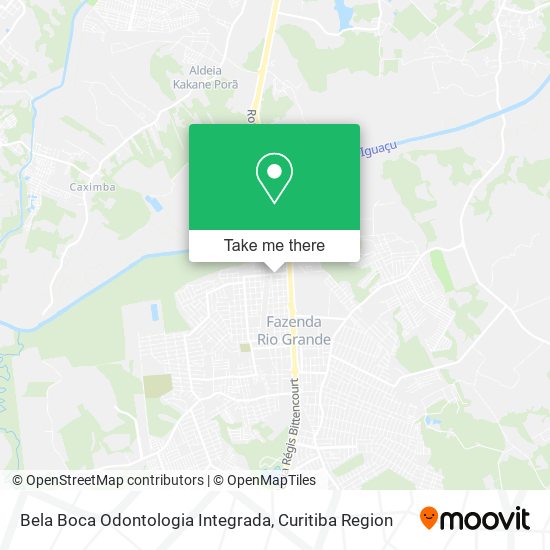 Mapa Bela Boca Odontologia Integrada