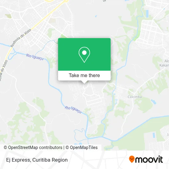 Ej Express map