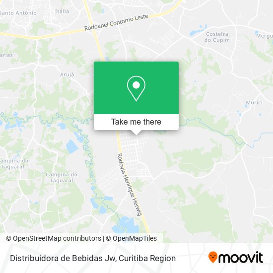 Distribuidora de Bebidas Jw map