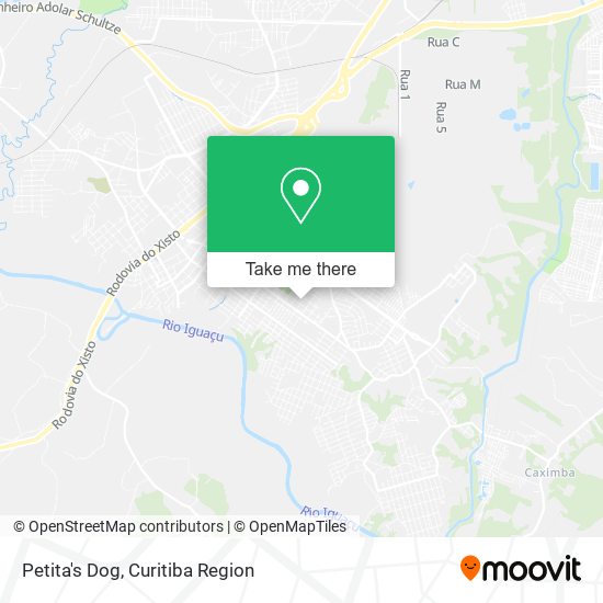 Petita's Dog map