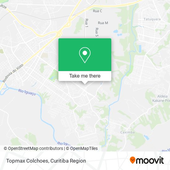 Topmax Colchoes map