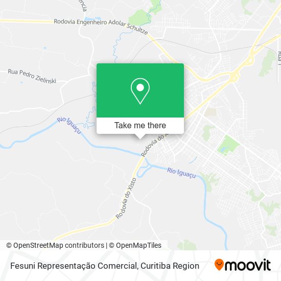 Mapa Fesuni Representação Comercial