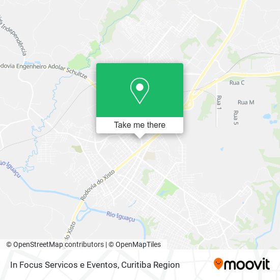 Mapa In Focus Servicos e Eventos