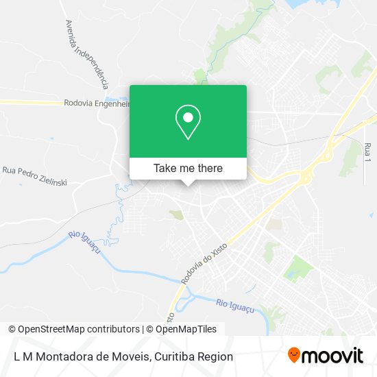 L M Montadora de Moveis map