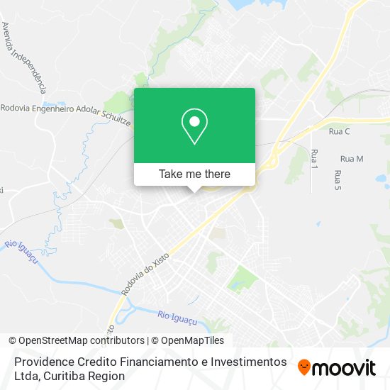 Mapa Providence Credito Financiamento e Investimentos Ltda