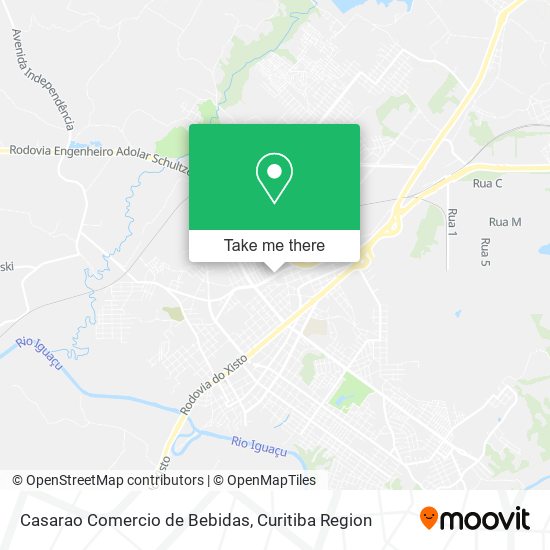 Casarao Comercio de Bebidas map