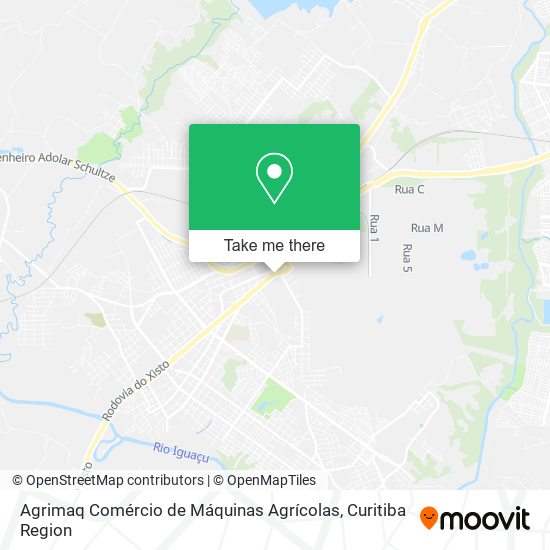 Mapa Agrimaq Comércio de Máquinas Agrícolas