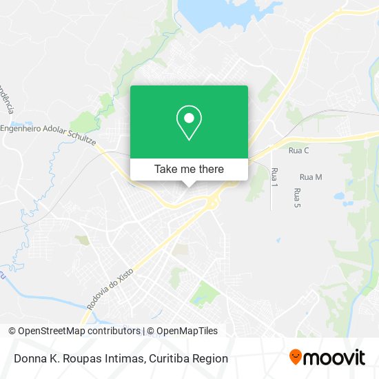 Mapa Donna K. Roupas Intimas
