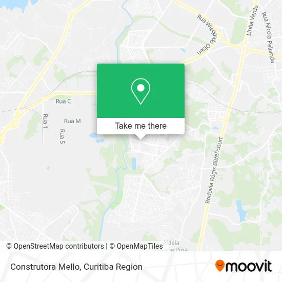 Construtora Mello map