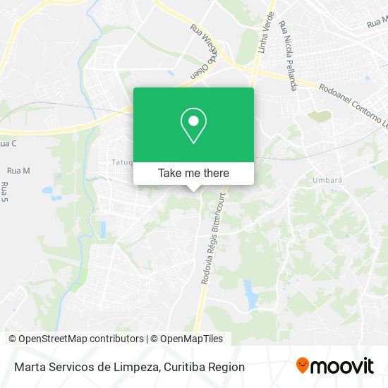 Marta Servicos de Limpeza map