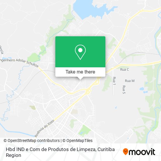 Mapa Hbd IND e Com de Produtos de Limpeza