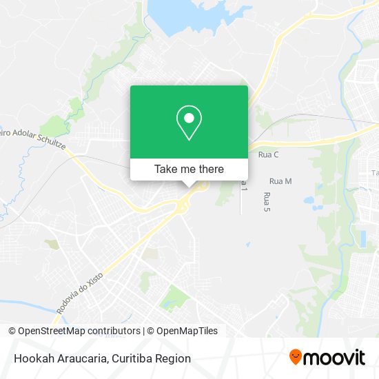 Hookah Araucaria map