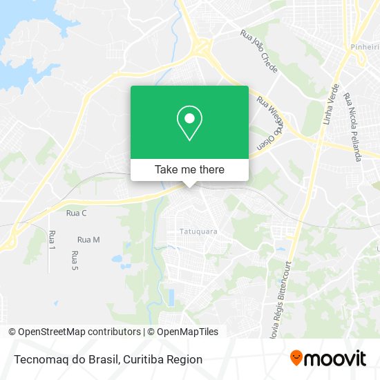 Tecnomaq do Brasil map