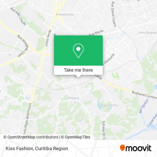 Kiss Fashion map