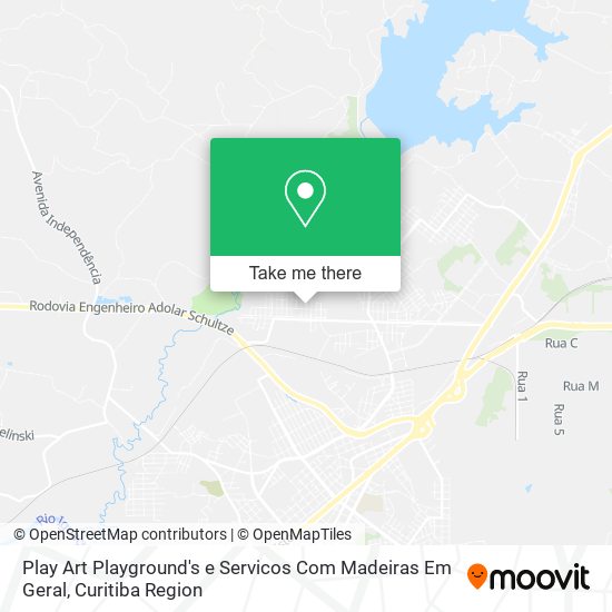 Play Art Playground's e Servicos Com Madeiras Em Geral map