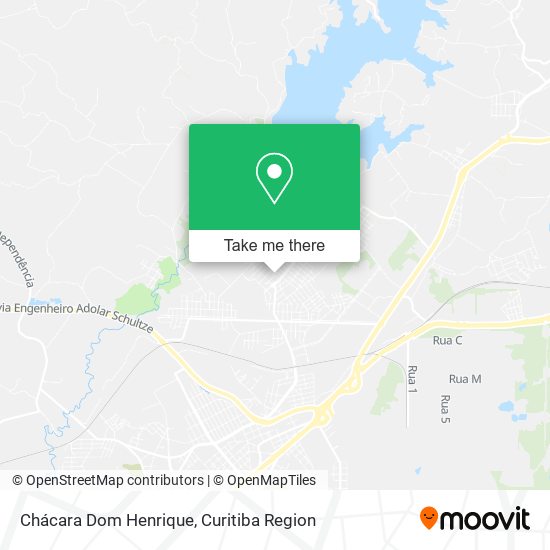 Chácara Dom Henrique map