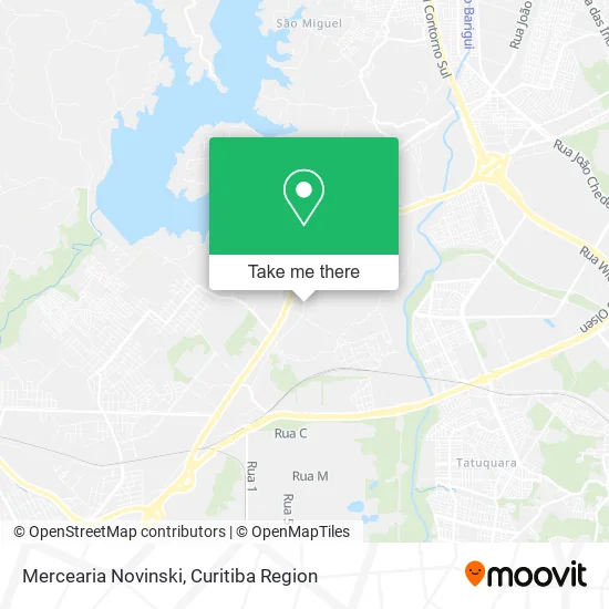 Mercearia Novinski map