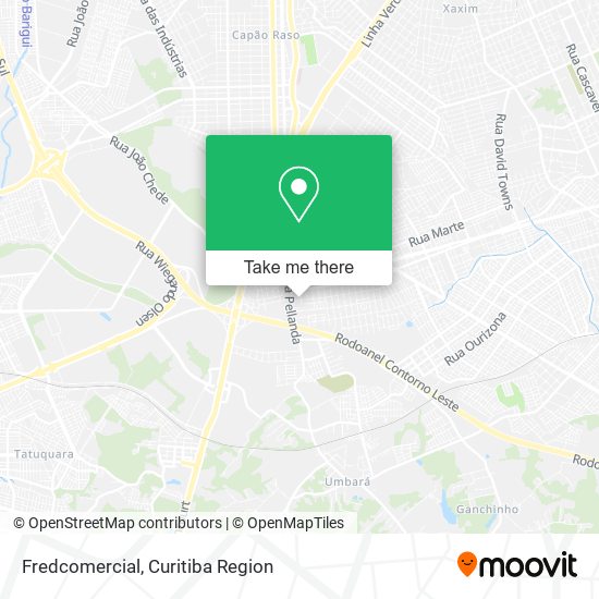 Fredcomercial map
